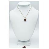 Goldstone Necklace & Extra Pendant