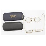 ANTQ Artcraft 1/10 12K G.F. Wire-rim Eyeglasses