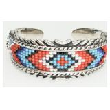 The Bradford Exchange Silvertone Southwestern Cuff