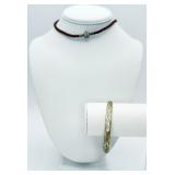 Pandora Choker & Fashion Bracelet