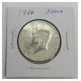 1964 Kennedy Silver Half Dollar