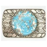Silver-tone Belt Buckle