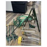 Lot o Lawn Sprinklers & Water Hose
