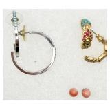 3 Pairs of Fashion Earrings
