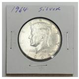 1964 Kennedy Silver Half Dollar