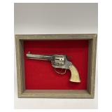 Vintage 1940's Lone Ranger Pistol in Shadow Box