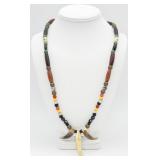 Hand crafted Trirbal-style Token Necklace