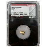 1.63 Gram Solid Gold Nugget, NGC Certified