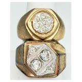 2 14KTGE Rings