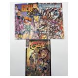 Lot of 3 1990s Comic Books by Image Comics
