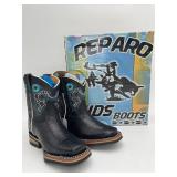 Reparo Kids' Square-Toe Western Boots - Size 9