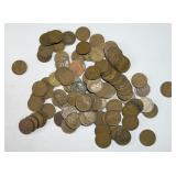 100 Wheat Pennies