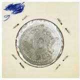 Rare ANTQ John K. Gibson Scrip Trade Token