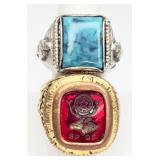 2 Fashion Rings