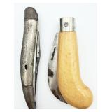 2 VTG Pocket Knives