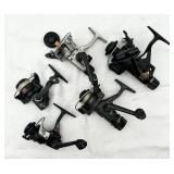 5 Spin Cast Reels
