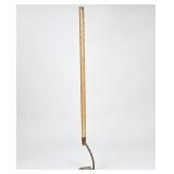 *Vintage Rustic Long-Handle Garden Hoe