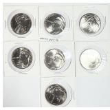 7 Uncirculated 1776-2026 Half Dollars