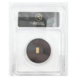 Bullion Breakers ICG Genvine 1 Grain .999 Gold Bar