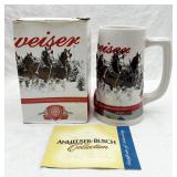 2011 Budweiser Holiday Beer Stein
