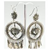 VTG Mexican Sombrero Dangle Earrings