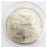 1891 Morgan Silver Dollar