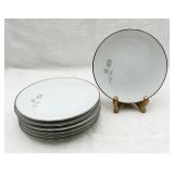 7 VTG Noritake China Pasadena 6311 Dessert Plates