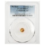 1/500oz .9999 Fine Gold Round Colosseum