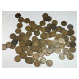 100 Wheat Pennies