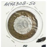 Very Rare ANTQ Edgar Lumber Co. Wesson AR Token