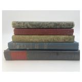 5 Vintage Hardcover Books
