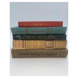 5 Vintage Hardcover Books
