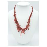 Vintage Coral Necklace
