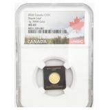 2026 Canada 50cents Gold Maple Leaf Coin