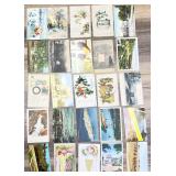 25 VTG Post Cards