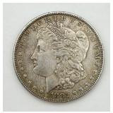 1882 Morgan Silver Dollar in Very Good Condition
