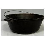 *Vintage No. 8 Cast Iron Pot w/ Bail Handle