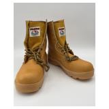 Piletas Model 0100 Honey Leather Boots Sz 9.5