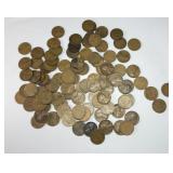 100 Wheat Pennies
