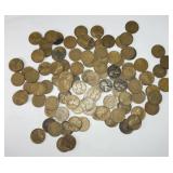100 Wheat Pennies