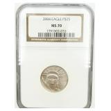 2004 Eagle Platinum $25 1/4oz .9995