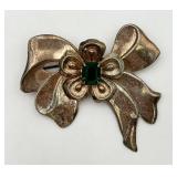 Vintage Sterling Silver Bow Brooch/Pin