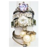 4 Fashion Rings