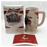 2014 Budweiser Holiday Beer Stein