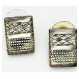 925 'Gecart 925' Pierced Earrings
