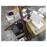 Mitsubishi monitor, Motorola speakers, Pyramid con