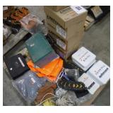 Water Jel, First aid kits, vest, boots and misc.