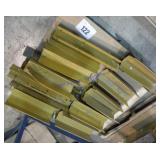 Curb stops for pallet racking