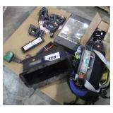 Safety harness, projector, Symbol bar code scanner