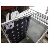 (24) Solar panels and misc.